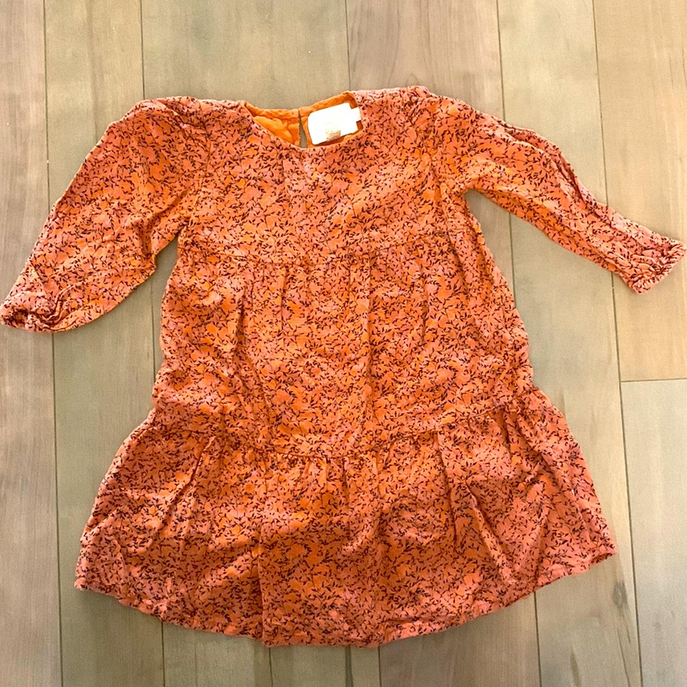 Creamie orange dress | size 3T |